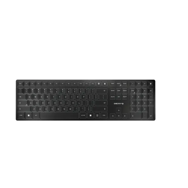 KW 9100 SLIM - Tangentbord - Engelska - Silver