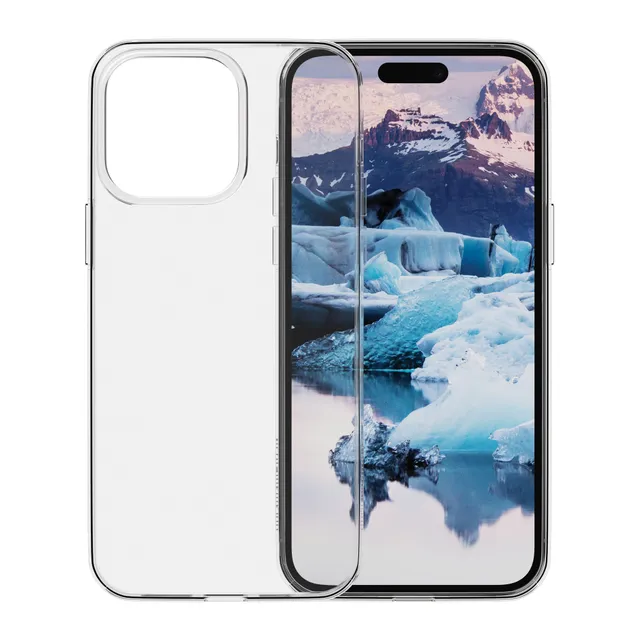 dbramante1928 Greenland - Baksidesskydd för mobiltelefon - plast - klar - för Apple iPhone 15 Pro