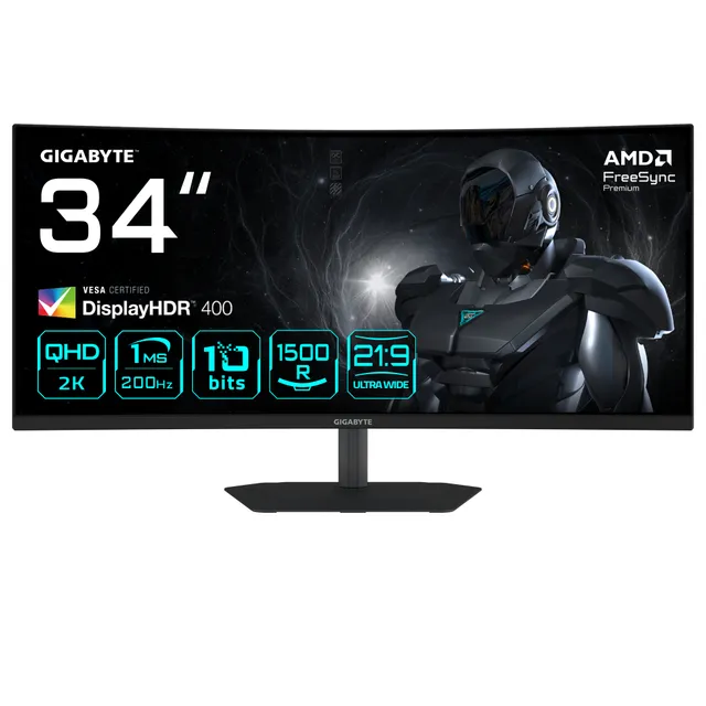 34" G34WQC2 VA WQHD (1500R) 200 Hz
