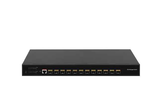 - Switch - Administrerad - 12 x 10 Gigabit