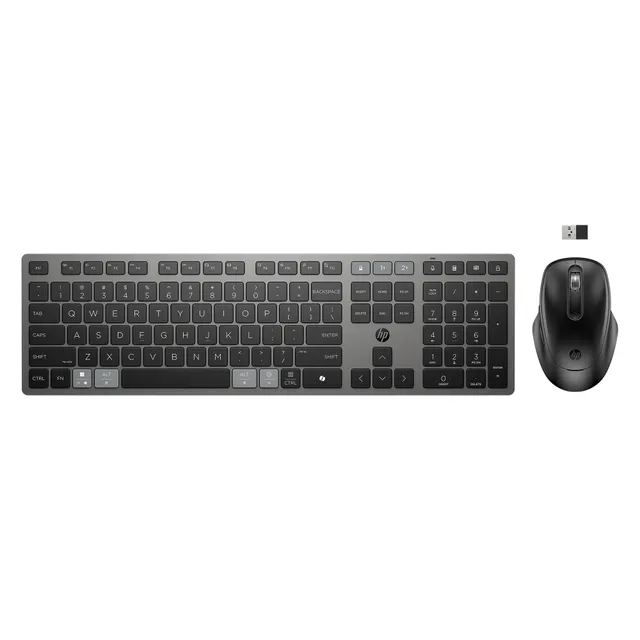 725 Multi-Device Rechargeable Nordic - Tastatur & Mus set - Nordisk - Grå