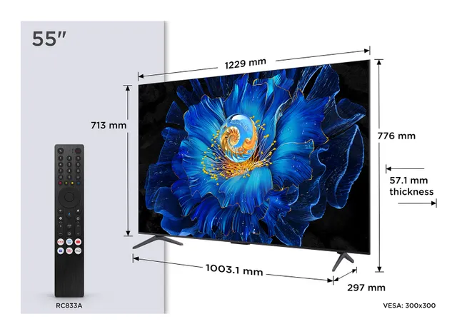 55" C69KS 4K QD-Mini LED Google TV