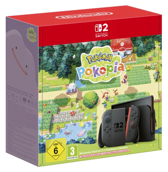Switch 2 spelkonsol (Pokémon Pokopia-paket)