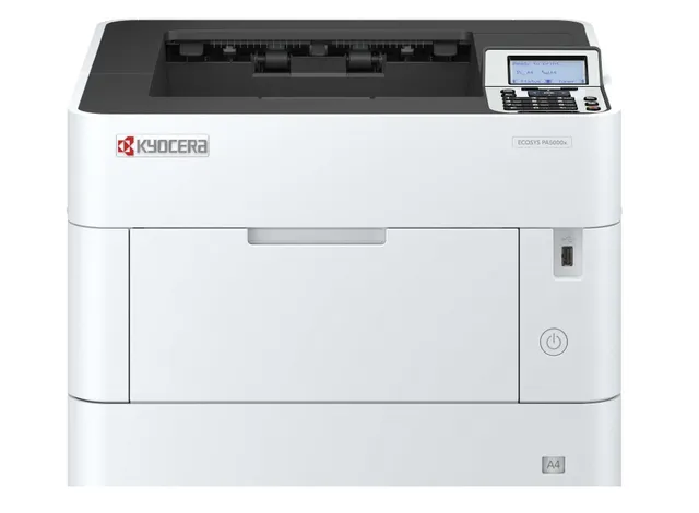 ECOSYS PA5000X - Skrivare - svartvit - Duplex - laser - A4/Legal - 1200 x 1200 dpi - upp till 50 sidor/minut - kapacitet: 600 ark - USB 2.0, Gigabit LAN, USB-värd