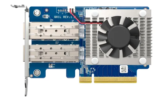 QXG-10G2SF-NXE - Expansionsmodul - PCIe 3.0 x8 låg profil - Gigabit Ethernet / 10 Gigabit SFP+ x 2