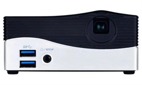 Gigabyte BRIX Projector GB-BXPi3-4010 (rev. 1.0) - Barebone - Ultra Compact PC Kit 1 x Core i3 4010U - RAM 0 GB - HD Graphics 4400 - Gigabit Ethernet