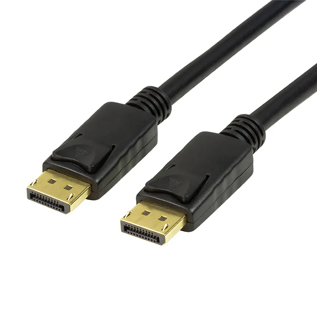 DisplayPort-kabel 1.4 4K/120 Hz, 8K/60 Hz 3m Svart