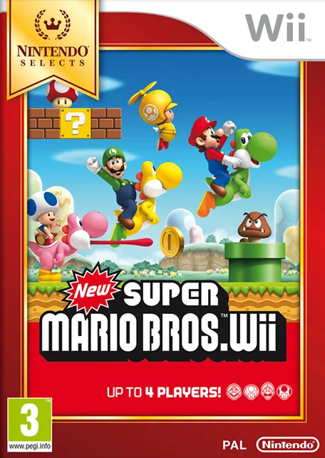 New Super Mario Bros. - Nintendo Wii - Action