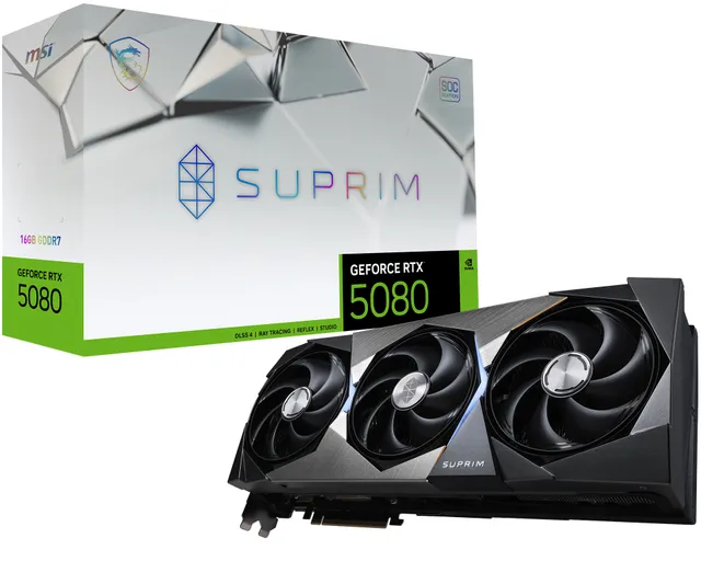 GeForce RTX 5080 16G SUPRIM SOC