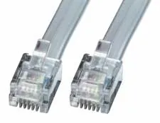 - Telefonkabel - RJ-12 (hane) till RJ-12 (ha