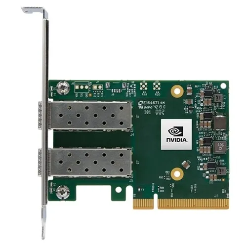 Nvidia ConnectX-6 LX - Kundsats - nätverksadapter - PCIe - 25 Gigabit SFP28 x 2 - för PowerEdge R470, R570, R670, R6715, R6725, R770, R7715, R7725