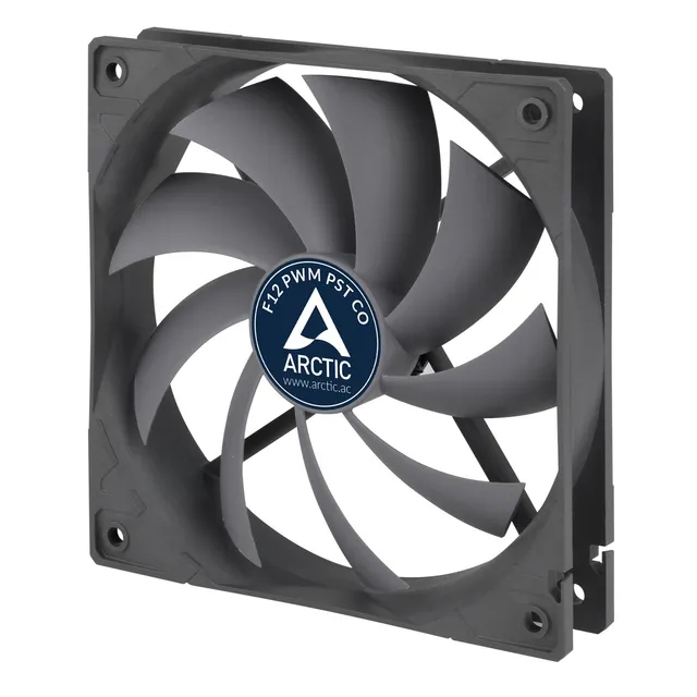 ARCTIC F12 PWM PST CO, Fan, 12 cm, 1350 RPM, 24,5 dB, 74 cfm, 126 m³/h