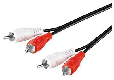 Microconnect Kabel för video / ljud - RCA x 2 ha