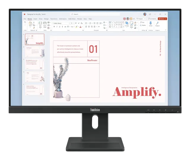 24" Lenovo ThinkVision E24-40 - 1920x1080 (FHD) - 100Hz - IPS