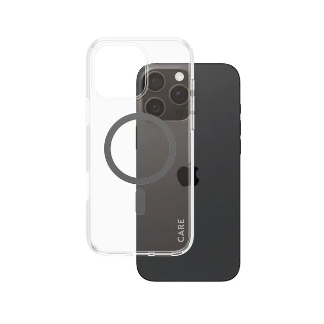 CARE by PanzerGlass Case Flagship Black MagSafe iPhone 16 Pro Max