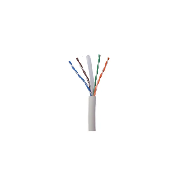 Cat6A UTP RJ45 50m -verkkokaapeli, valkoinen