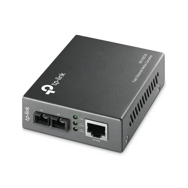 Fiber SC multimode - TP(RJ45), 10/100 Mbps, 2 km