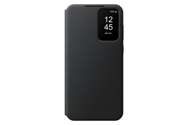 Galaxy A55 5G Smart View Wallet plånboksfodral (svart)