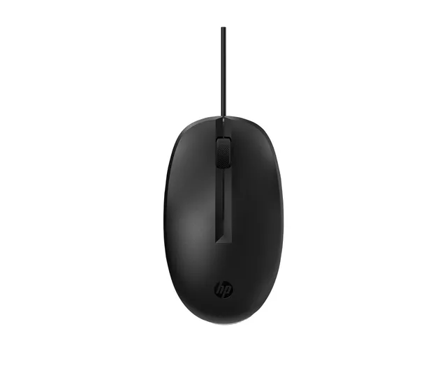 HP 125 - Mus - kabelansluten - USB - svart - Smart Buy