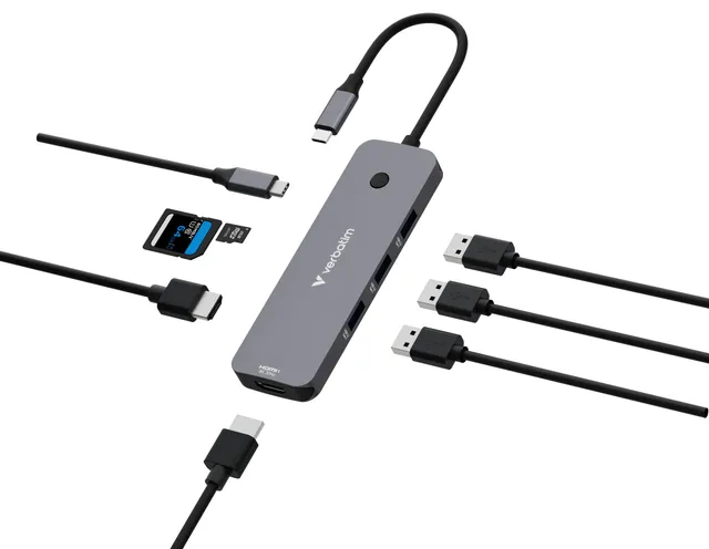 CMH 08 - Hubb - 1 x HDMI + 1 x USB-C (str