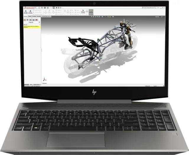 HP ZBook 15v G5 Mobile Workstation - Intel Xeon - E-2176M / upp till 4.4 GHz - Win 10 Pro för Workstations 64-bitars - Quadro P600 - 16 GB RAM - 256 G