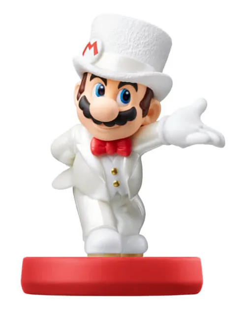 Amiibo Mario in Wedding Outfit