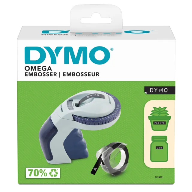 Dymo Omega Präglingsmaskin DE/GB