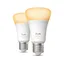 White Ambiance 1100lm E27 2-pack