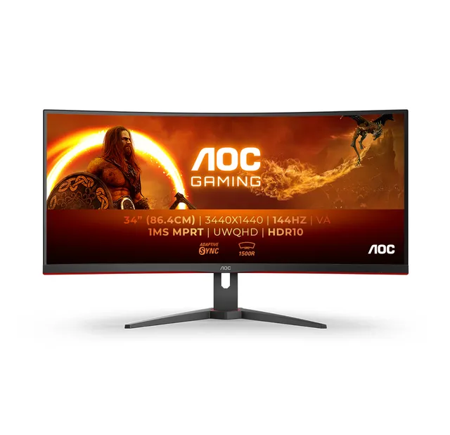 34" CU34G2XE - VA - 3440 x 1440 WQHD . 144 Hz - 1 ms
