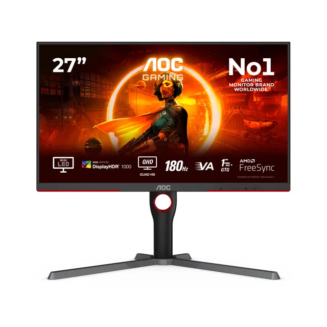 Q27G3XMN/BK / 27" / VA / 2560x1440 / 180Hz / 1ms