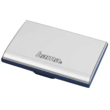 Minneskortsväska Silver Compact Flash 4 Kort