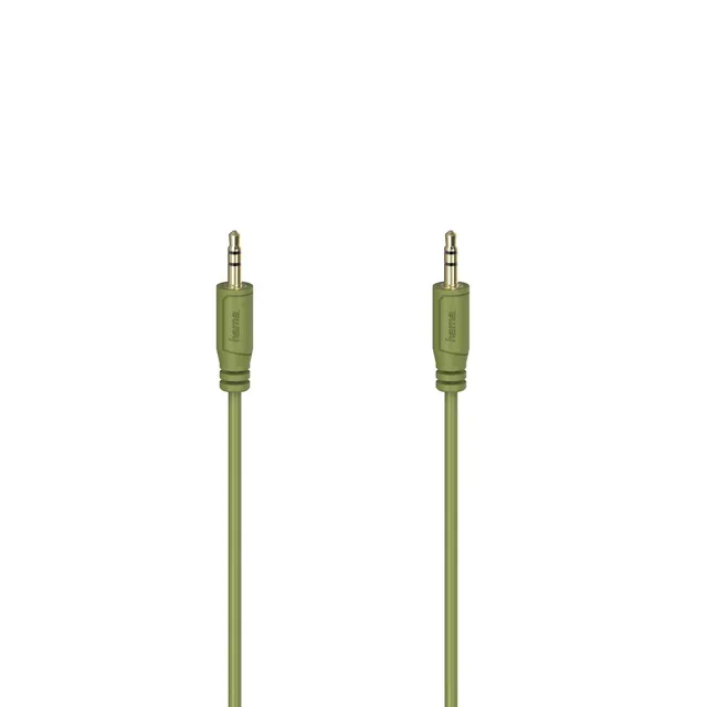 Flexi-Slim 3,5 mm -audiokaapeli, 0,75 m, vihreä