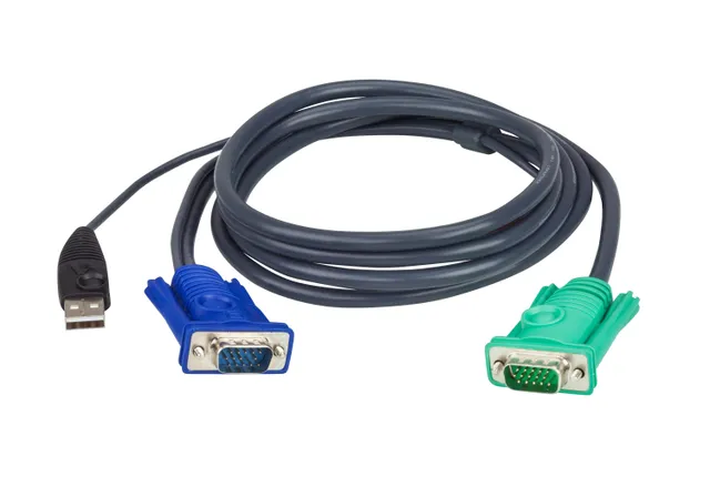 2L-5202U - Tangentbords-/video-/muskabel - US