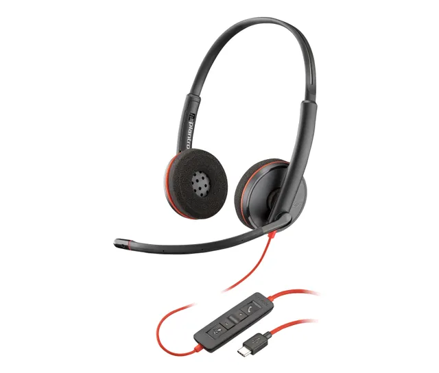 Poly Blackwire C3220 - 3200 Series - headset -