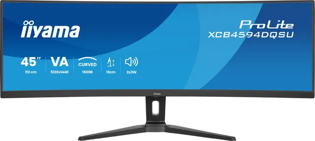 44.5" iiyama ProLite XCB4594DQSU-B1 computer monitor
