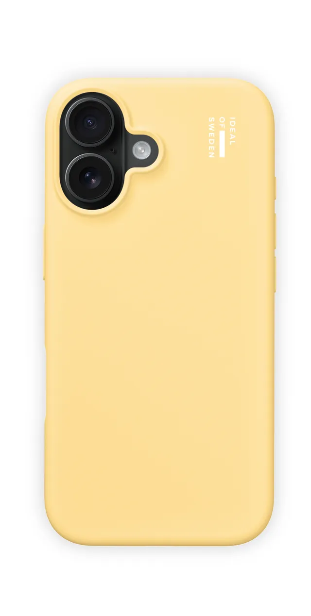 Silicone MagSafe Case för iPhone 16 Soft Lemon