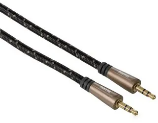 Kabel Audio Pro 3.5mm-3.5mm Svart 1.5m