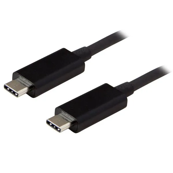 StarTech.com USB-C-kabel - M/M - 1 m - USB 3.1 (10 Gbps) - USB-IF-certifierad - USB-kabel - USB-C (hane) till USB-C (hane) - USB 3.1 - 1 m - svart - f