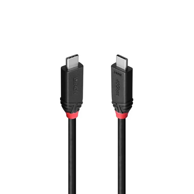 Black Line - USB-C cable - 24 pin USB-C to 24 pin USB-C - 2 m