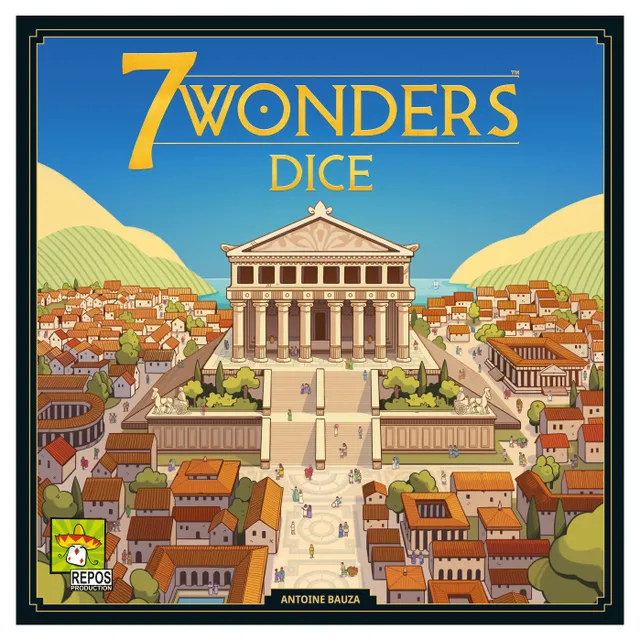 7 Wonders - 7 Wonders-tärningar Nordic
