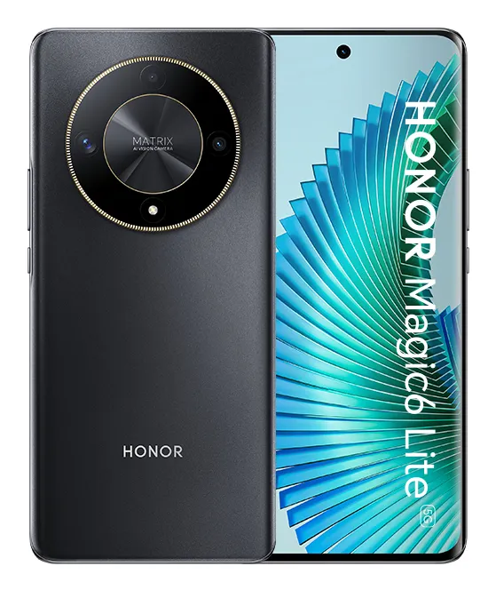 Honor Magic6 Lite 5G, 17,2 cm (6.78), 8 GB, 256 GB, 108 MP, Android 13, Svart