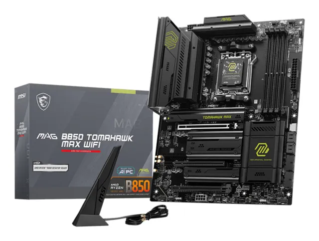 MSI MAG B850 Tomahawk MAX WiFi AM5 ATX DDR5