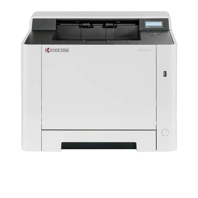 ECOSYS PA2100cwx - Skrivare - färg - Duplex - laser - A4/Legal - 9 600 x 600 dpi - upp till 21 sidor/minut (mono)/ upp till 21 sidor/minut (färg) - kapacitet: 300 ark - USB 2.0, USB-värd, Gigabit LAN, Wi-Fi