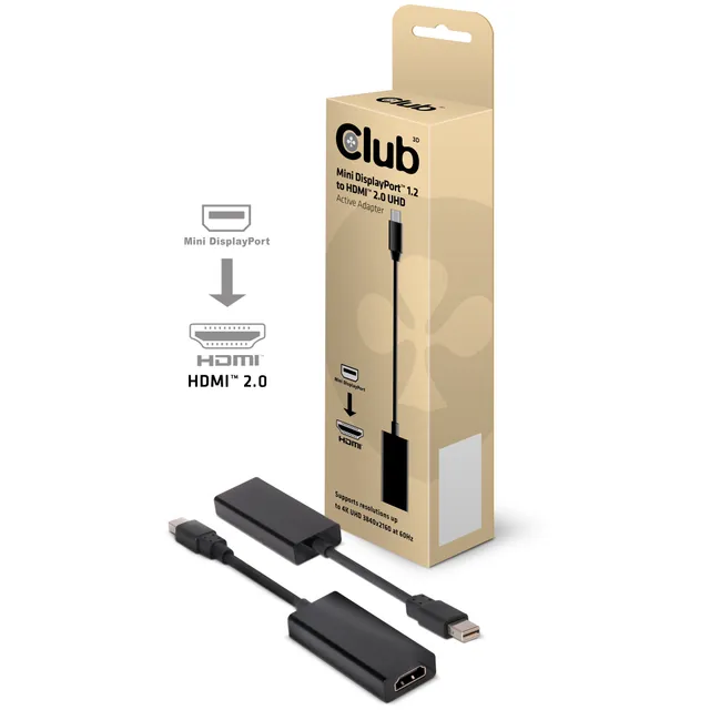 3D Mini Displayport 1.2 - HDMI 2.0-adapter CAC-2170