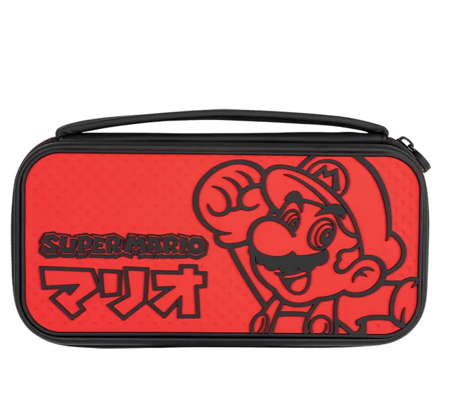 Deluxe Console Case Super Mario Kana Edition - Miscellaneous Bag - Nintendo Switch