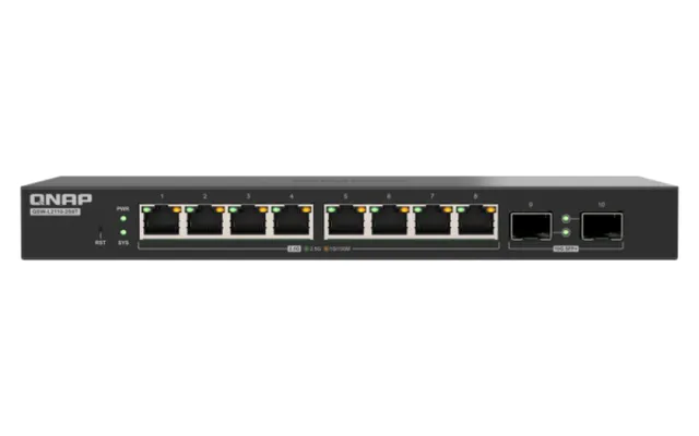 QSW-L2110-2S8T 8-Port 2.5GbE RJ45 7 2x 10GbE SPF+