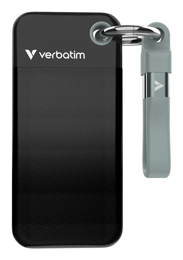 Pocket SSD - 512GB - USB 3.2 Gen 2 - Svart / Grå