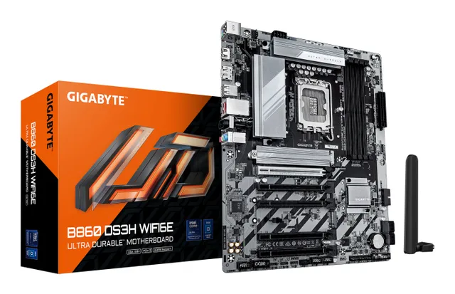 B860 DS3H WiFi 6E LGA1851 ATX -emolevy