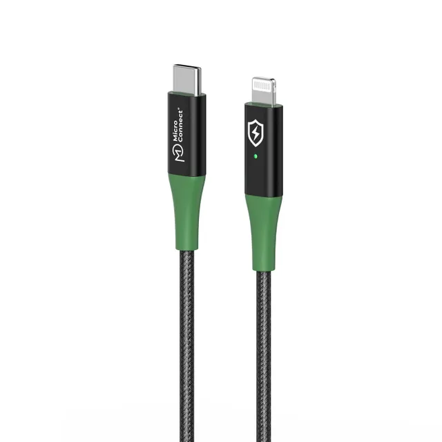 - Lightning-kabel - USB-C hane till L
