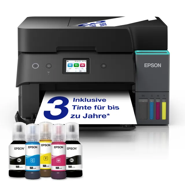 EcoTank ET-4950 Multifunktions - Färg - Bläck